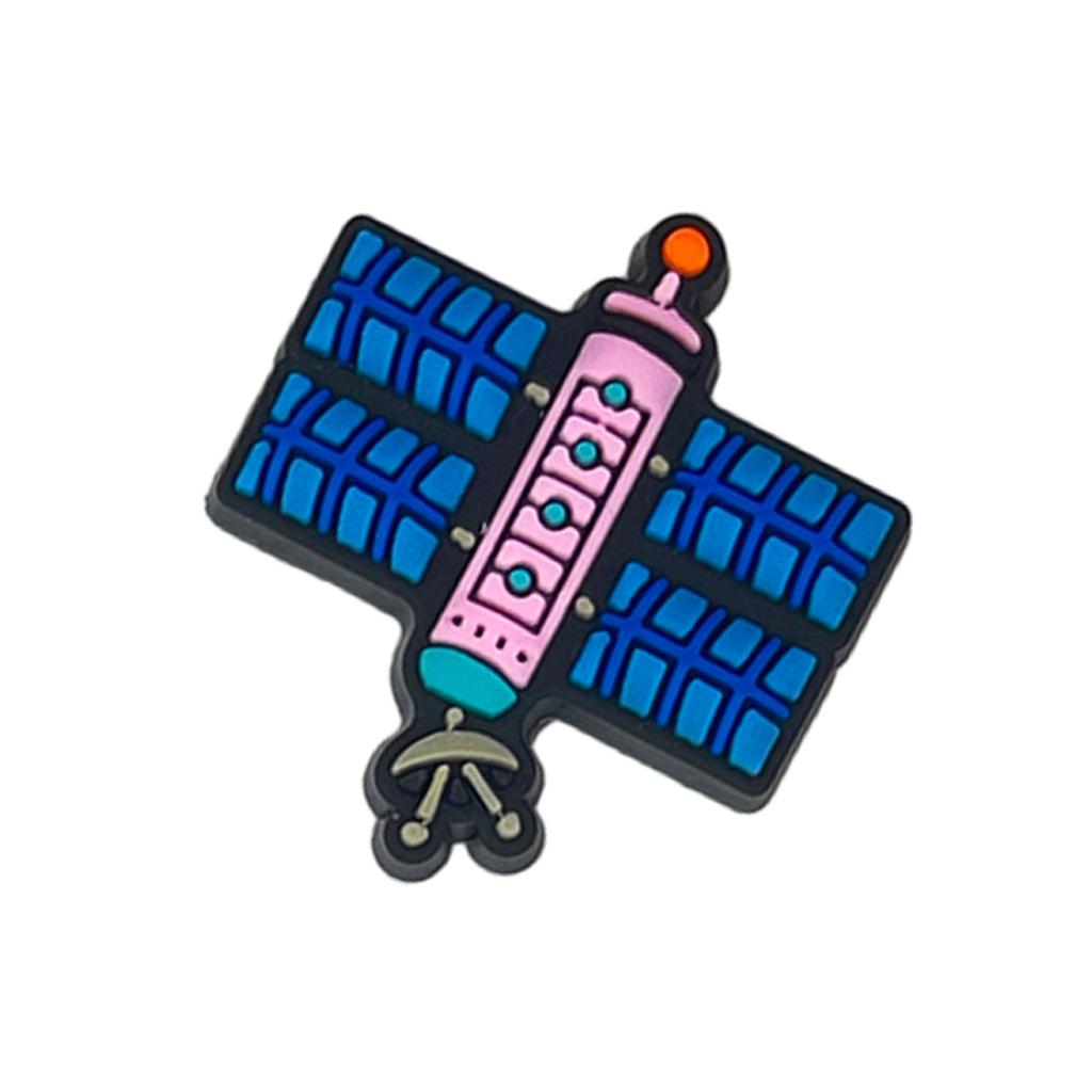 1-20pcs New Astronaut Series Shoe Charms Set for Clogs Bogg Bag Bubble Slides Sandals PVC Shoe Decorations Beach Bag Accessories