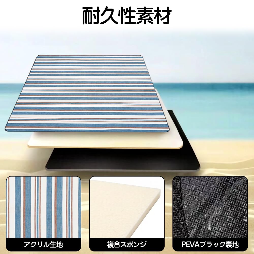 NEUROVEX Large 200x200cm Thick Picnic Blanket Easy to Perfect for Cherry Blossom Sports and Pools - Stylish, Waterproof, Fold, Viewing, BBQs, Days,
