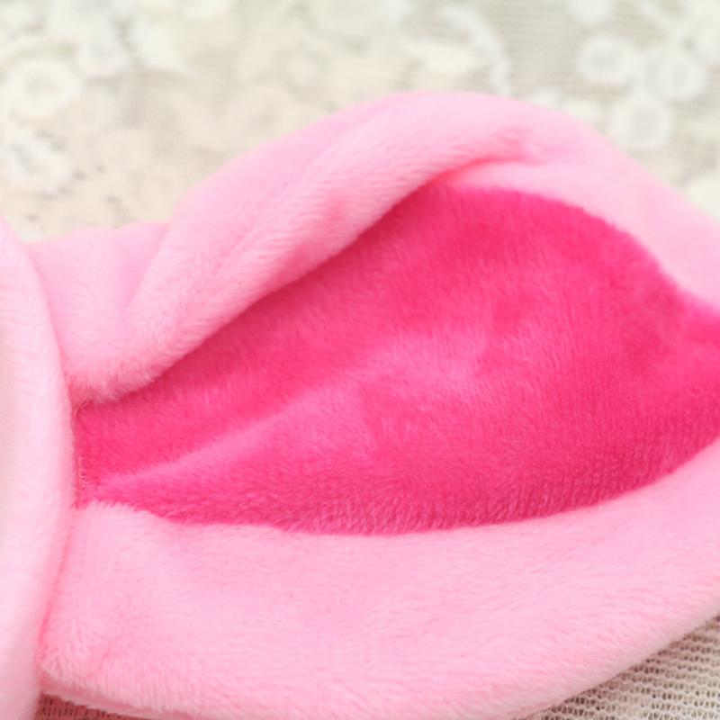 New! 3pcs/set Animal Costume Set Children Super Soft Pig Headband Nose Tail Three-piece Set For Party