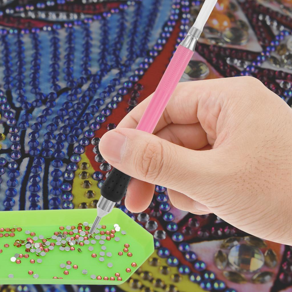 Electric Diamond Art Painting Pen with 3 Adjustable Suction Level No Wax Needed Vacuum Diamond Art Pen Kit for Adults and Kids