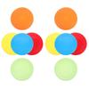 10pcs Flying Disc Set: Colorful Plastic Flying Saucers For Kids - Beach Party Pool Toys - Outdoor Throwing Game - Portable Tossing Toy 9-Inch