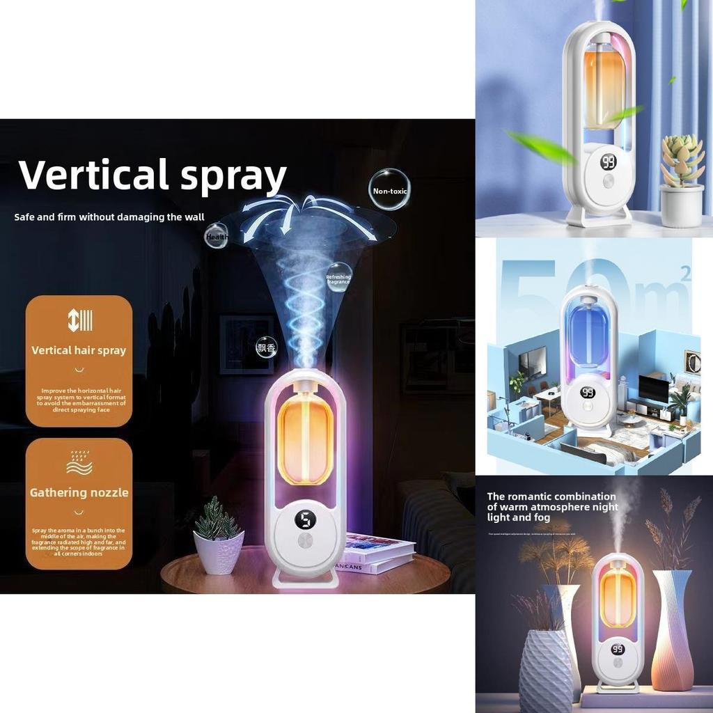 Smart Aromatherapy Diffuser With Display For Home Office And Hotel Air Purification