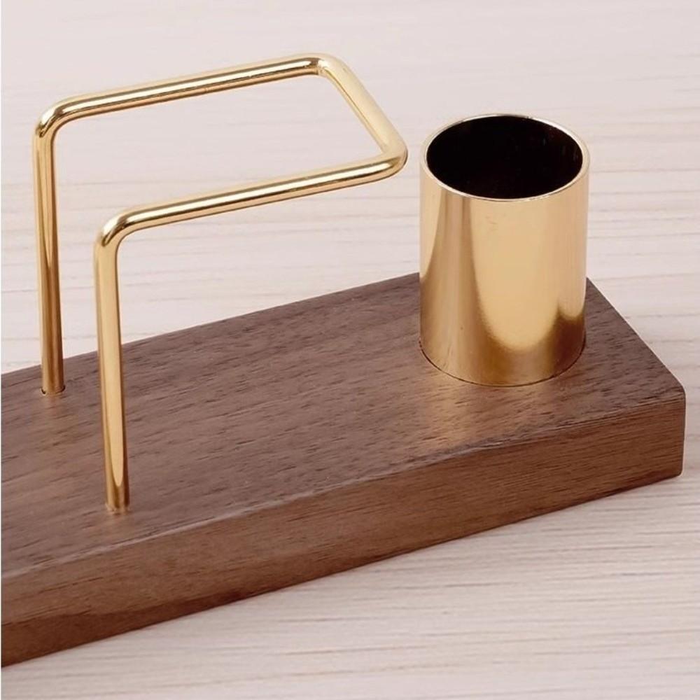 New Wood Tissue Holder Creative Design Elegant Napkin Holder Multifunction Toothpick Box Dining Table