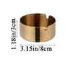 Round Ash Tray Metal Smoke Holder Stylish Home Decoration  for Smoker