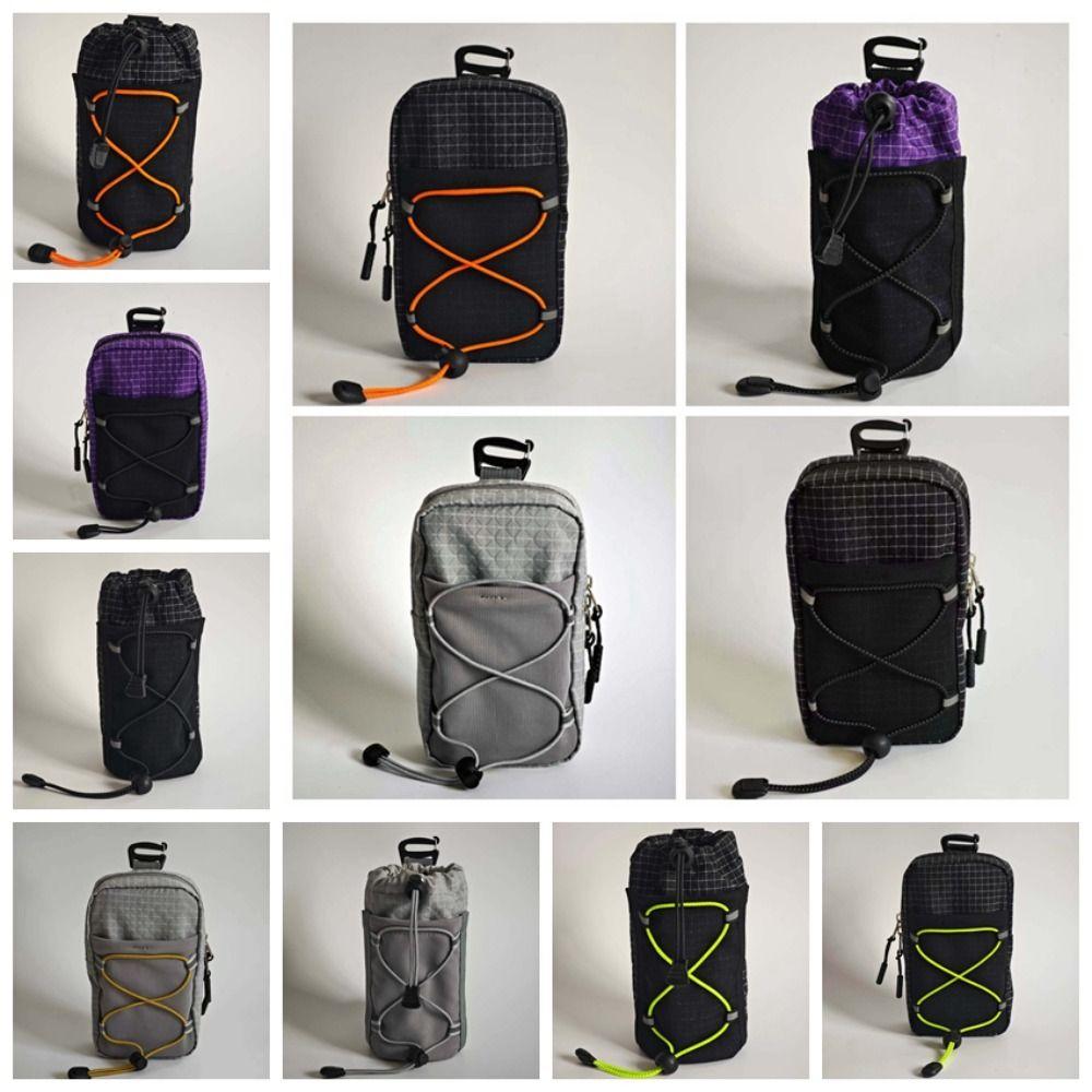 Polyester Bergsteiger-Zubehörbeutel Rucksackbefestigung Tragbare Handytasche Damen