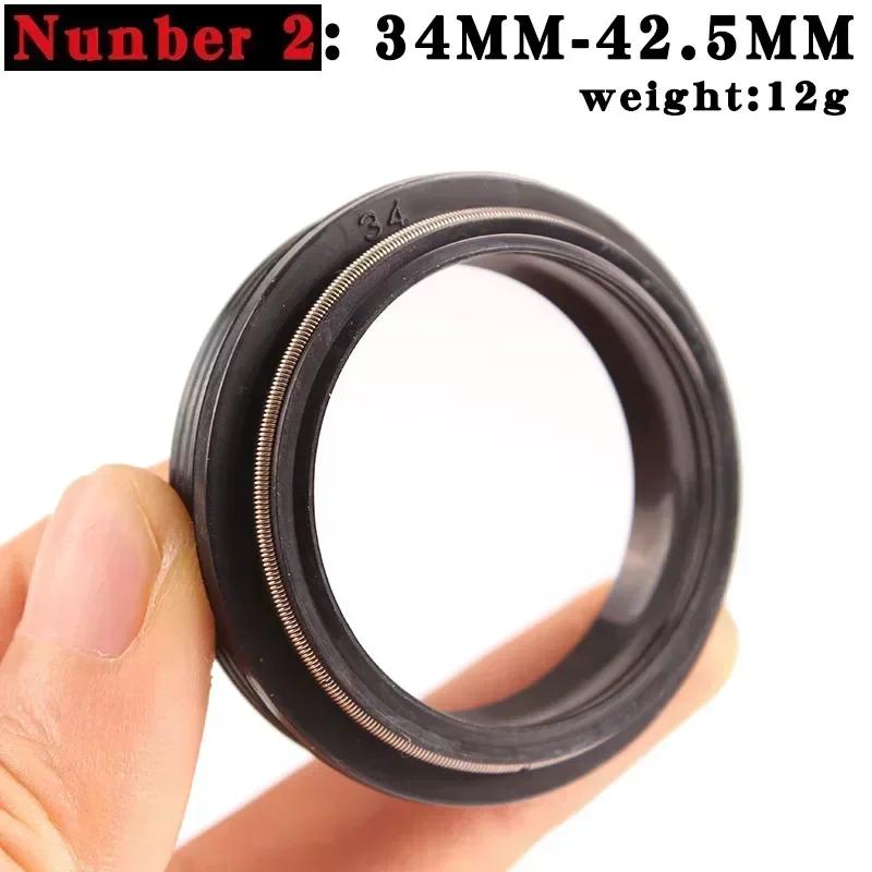 1pc Bike Front Fork Dust Seal Oil Fox Xfusion Front Fork Repair Kit For Bicycle Parts 32/34/28.6/32mm Dustproof Cycling 34MM-42.5MM
