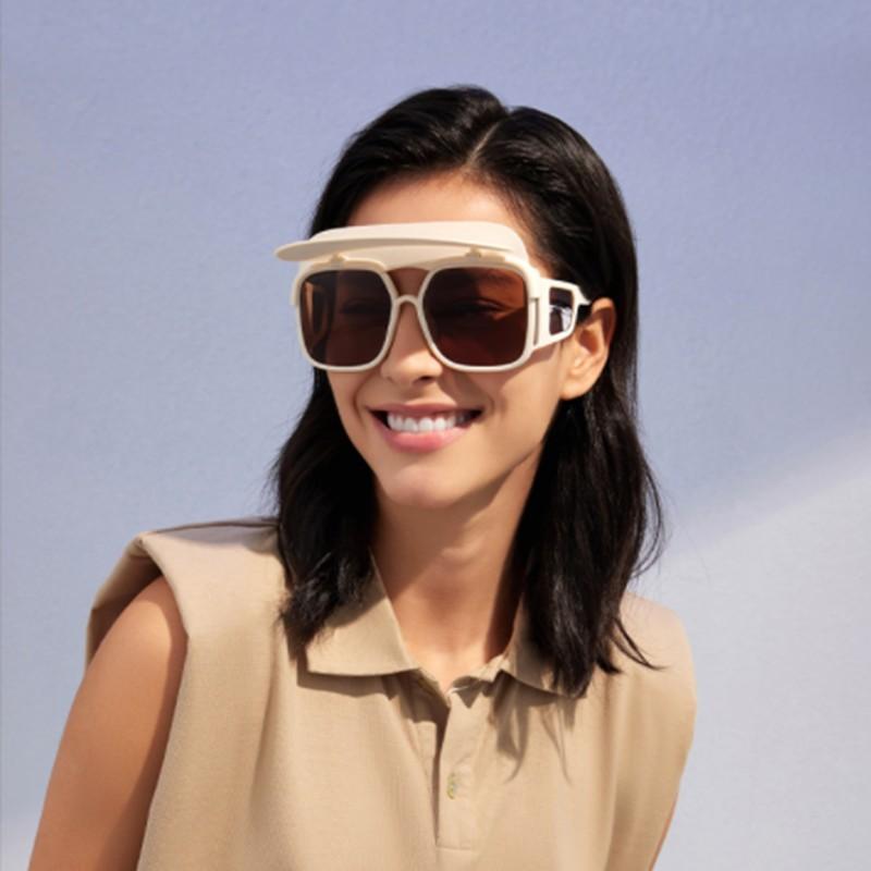 Polarized Sunglasses Multifunctional Anti Sunburn Sun Glasses with Sun Visor Men Women Outdoor Camping Fishing Shades Eyewear