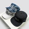 New Men Women Flat Top Letter Embroidery Baseball Hats Sunshade Korean Versatile Personal Peaked Caps Camouflage Fashion Niche