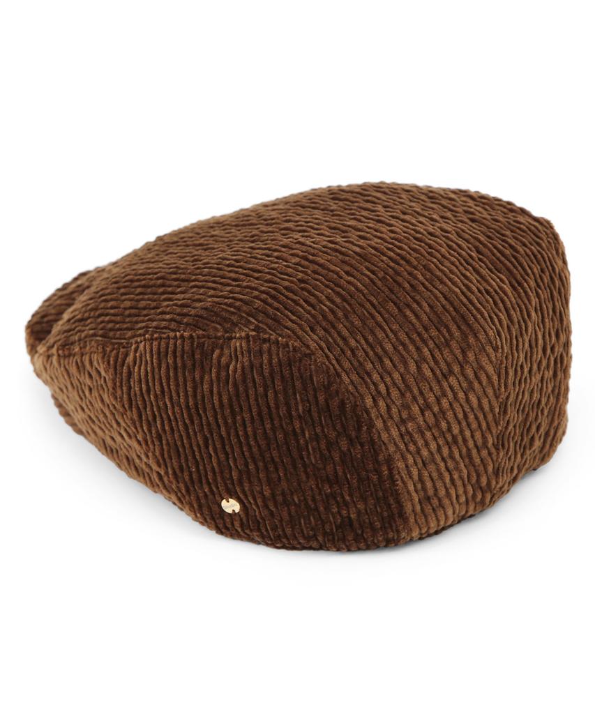 Eondeokeonteulolseutyudio Corduroy Hunting Cap Drive Hunting / Wave Cord / Br