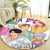 Personalized K-KPop Demon Hunters Round Chair Office Rug - Perfect for Mat, Office Chair & More - Ideal Gift for Birthdays and Holidays