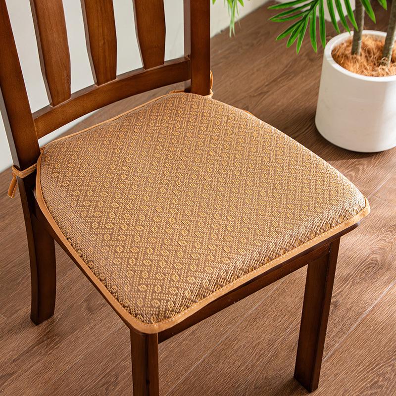 2026 Durable Rattan Summer Seat Cushion - Non-Collapsing, Dirt-Resistant, Easy-to-Clean for Office and Long Sitting Comfort
