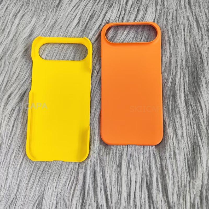 Smukłe Matowe Twarde PC Etui na Telefon dla iPhone 17 Air 17 Pro Max Wstrząsoodporne Jednokolorowe Pokrowiec Shell dla iPhone 17Pro 17Air Bumper