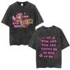 Washed Vintage s Horror Movie Scream Graphic Tshirt Billy Loomis Print T Shirts Men Women Casual Oversized Cotton Tshirts