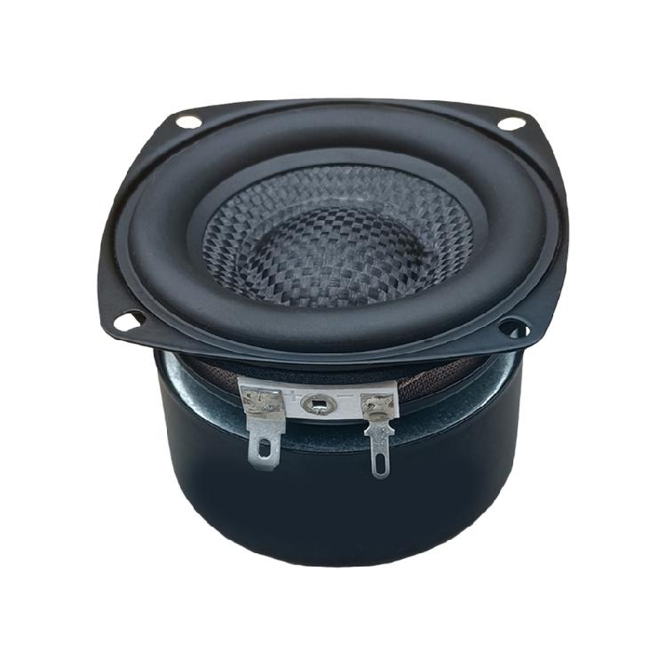 

Professional 3Inch Square Woofer Speaker HiFi Grade Output Glass Fiber Woven Cones 86dB Sensitivity