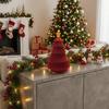 Plastic Rotatable Wave Christmas Tree Colorful Christmas Fidget Toy  Office