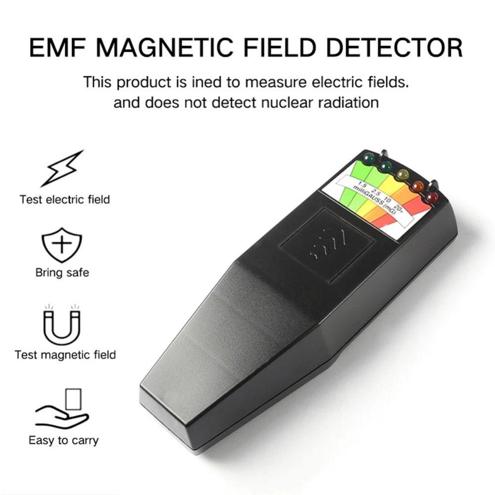 LCD Digital Electromagnetic Field Radiation Tester EMF Magnetic Field Detector Ghost Hunting