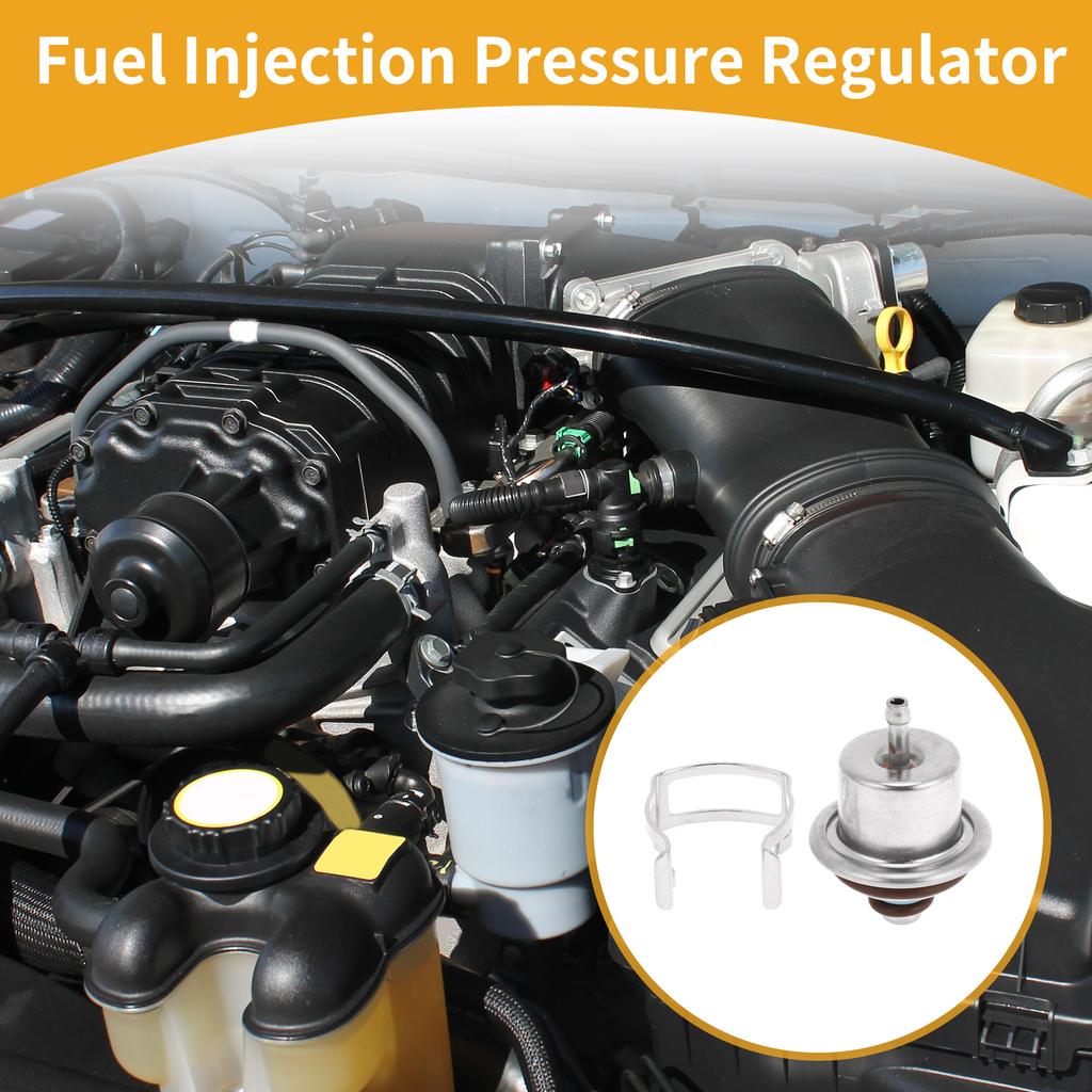 UXCELL Fuel Pressure Regulator for Chevy Silverado 1500 2003 No.96130880 Metal 1 Set