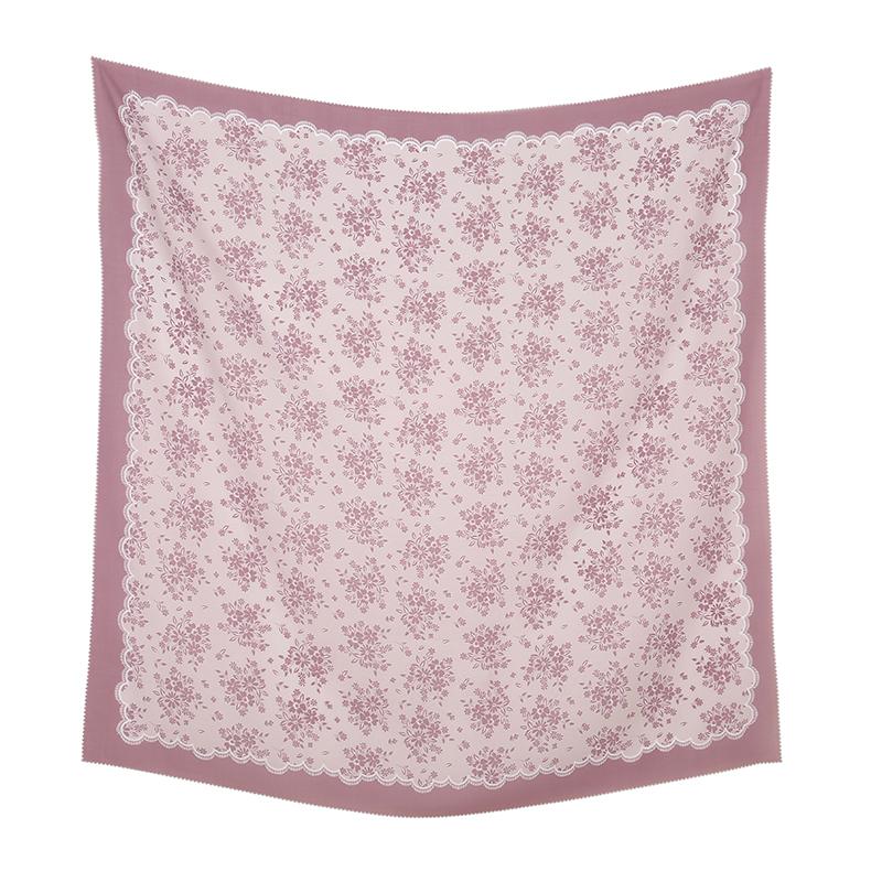 New Malaysia Printed Hijab Scarves Cotton Voile Square Scarf Hijab Tudung Bawal Muslim Women Headscarf Wraps Hijabs 110*110cm