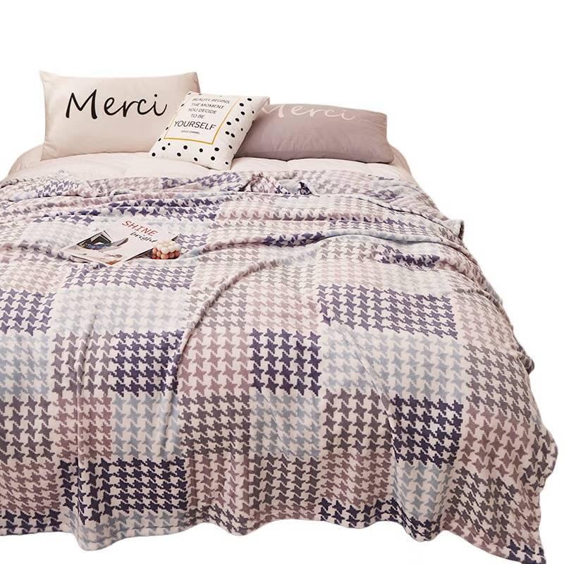Huaxia Shengjin Flannel Throw Blanket