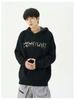 Unisex Retro Knitted Hooded Sweater – Loose Fit Cardigan