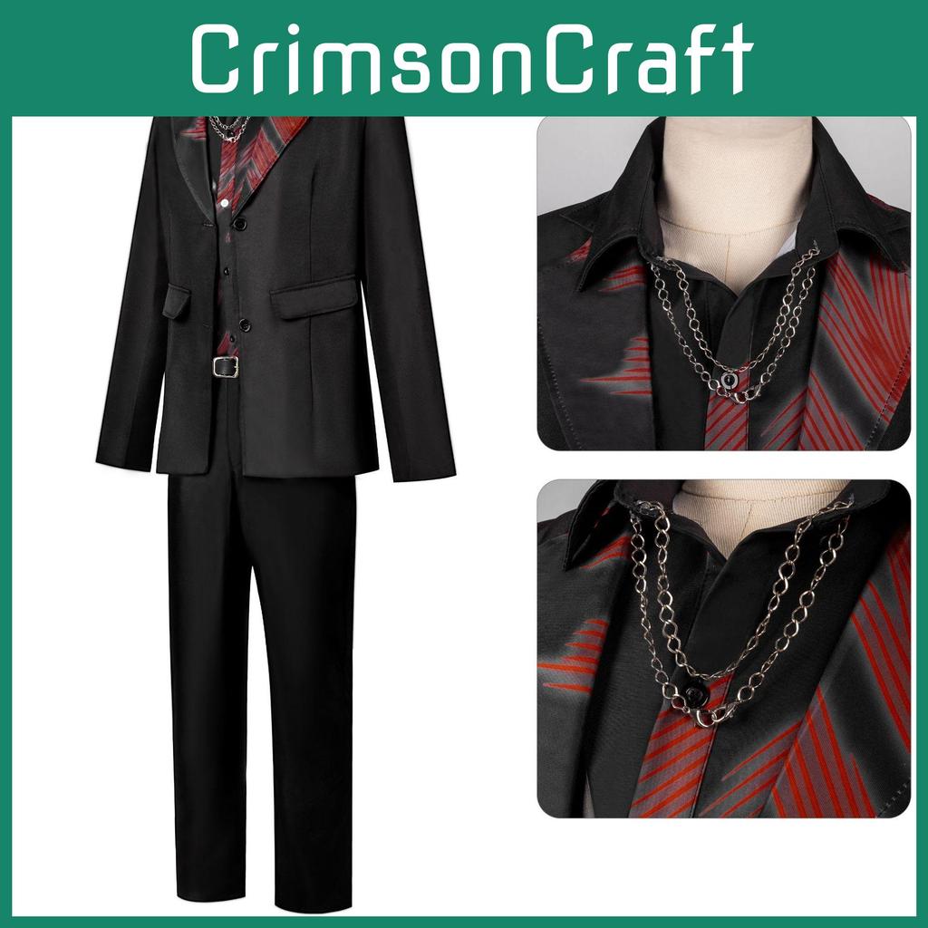 Deepspace Love And Sylus Cosplay Game Character Costume Acgn Exhibition Set