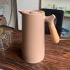 Cafetieră și termos din sticlă Nordic: Fierbător izolat de mare capacitate