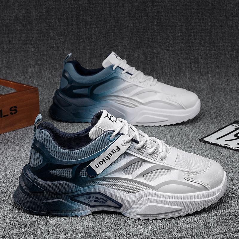 

2024 Новая модная повседневная спортивная мужская обувь, удобная и износостойкая резиновая подошва, темпераментная мужская повседневная обувь 39