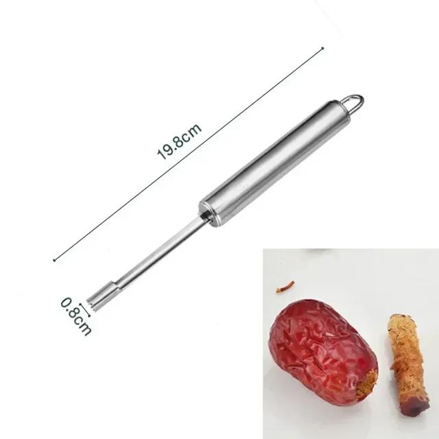 

Stainless Steel Fruit Corer Remover Cherry Apple Pear Corer Fruit Seed Core Remover Slicer Knife Kitchen Accessories VIE LENTE