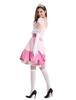 Mario super marie fairy tale princess cosplay pink princess uniform seduction cosplay