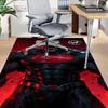 1pc Superman black Carpet, for Home & Office Decor, Desk Chair Carpet, Festive GiftL1390