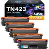 Compatible Toner - UNDERSCORE - Kuva TN423 - Pack of 5 - 6500 Pages Black - 4000 Pages Color