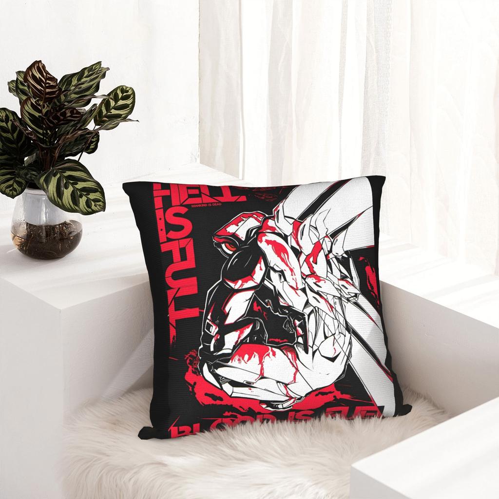 Ultrakill V1 V2 Shooting Game Pillowcase Printing Polyester Cushion Cover Decor Hell Is Full Pillow Case Cover Home Zipper
