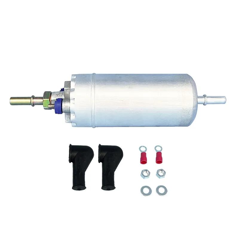 

RESO 12V External Fuel Pump 5 Bar 150L/H Aluminum Alloy 0580464075 0580464096 Replacement For Ford Mondeo