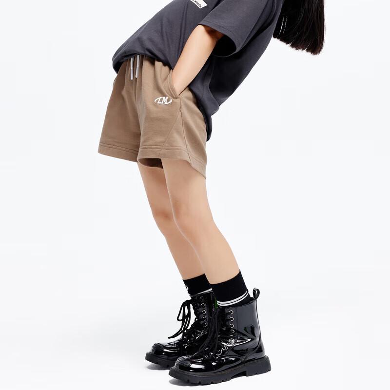 Little MO&Co. Girls' Quick-Dry Casual Sport Knit Shorts