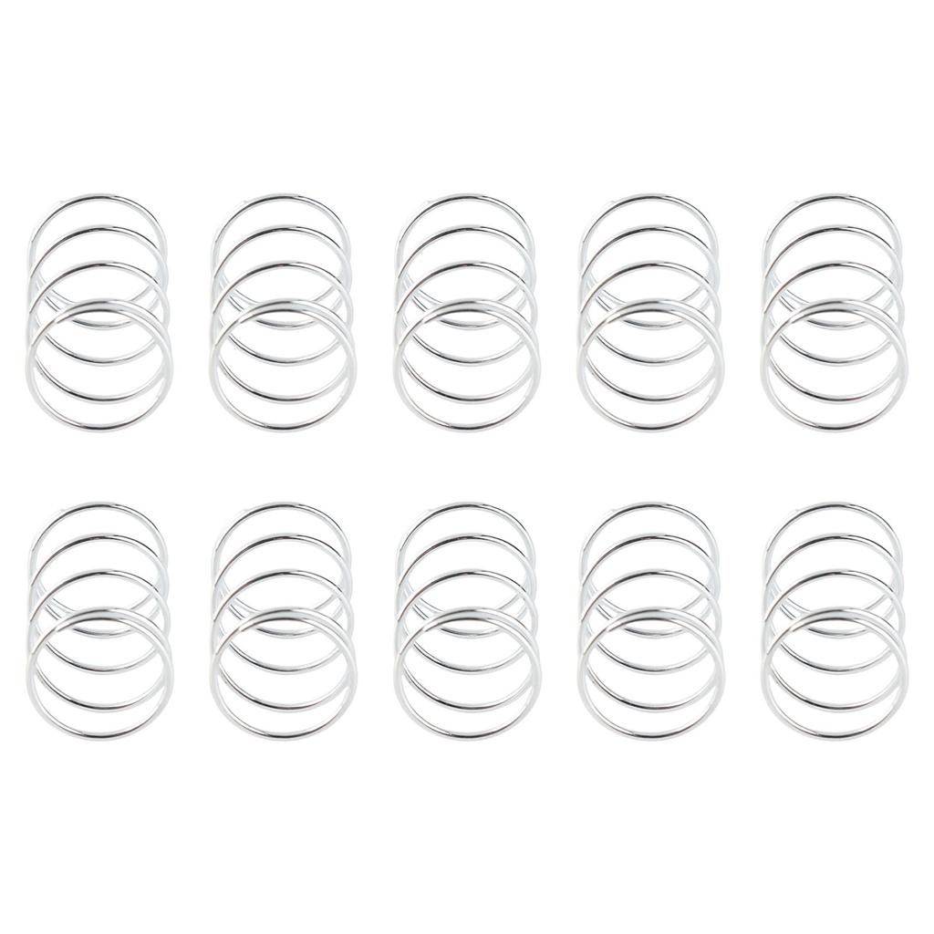 10 STÜCKE Trimmerkopf Metallfedern Rasenschneiderfeder Ersatz für Stihl Autocut C5 2 FS38 FS45 FS46 FS45C