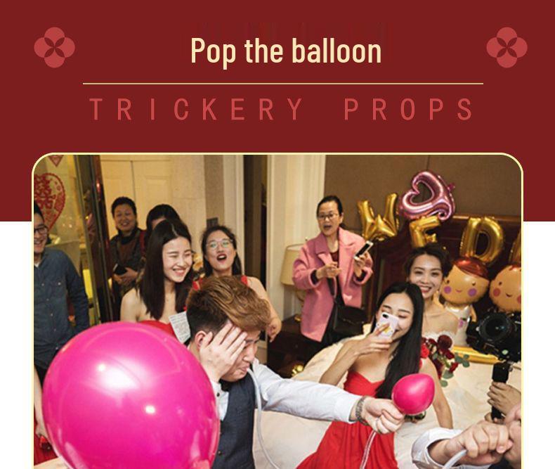 Groomsmen Blow-Up Balloon Gag: Wedding Reception Prank Props