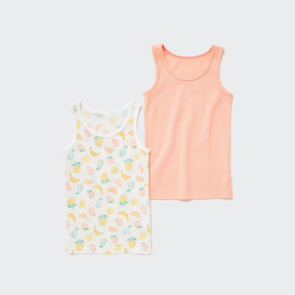 

UNIQLO BT Joy Of Print Хлопковая сетчатая майка 2P Фруктовый ананас