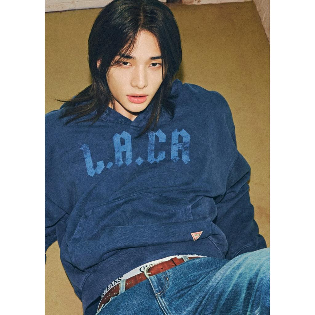 Guess Hyunjin 26 Fall Indigo Straight Jeans MQ3D1162