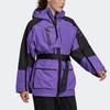 Adidas Cw Xploric R.r Casual Sports Hooded Jacket Women Outerwear Purple HF8461