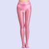 Japanische Satin Damen Feinstrumpfhose Öl Glänzend Glitzer Strumpfhose Glänzend Seidig Glatt Sexy Offener Schritt Leggings Party Club Kleidung