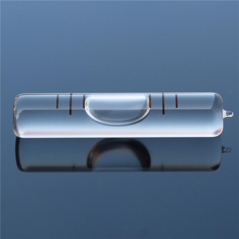 Dimensiune completă Nivel cu bulă orizontală din sticlă lungă de înaltă precizie Bulă tubulară de nivel cu alcool Lichid verde Diametru bulă de nivel 7mm