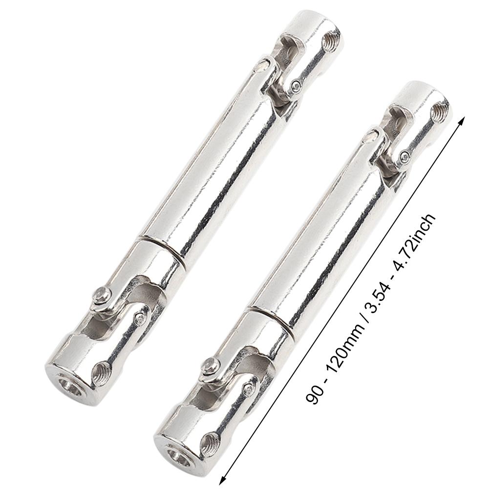 Kovový univerzálny kĺbový hriadeľ CVD 90mm125mm RC náhradné diely pre SCX10 D90 90021 90028