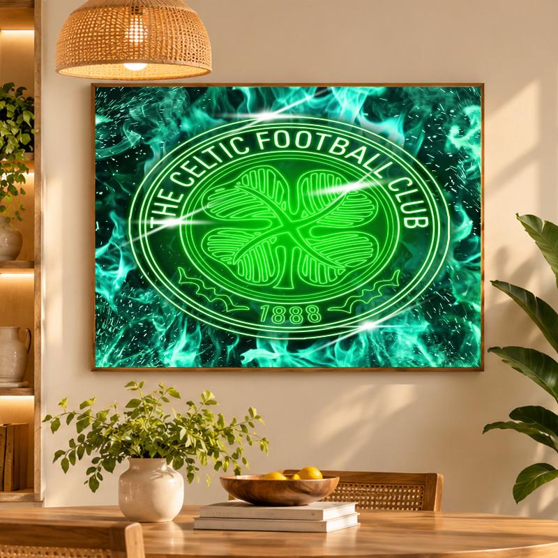 5D Diamond Painting Celtic FC DIY Full Drill Diamond Art Kit Home Decoration