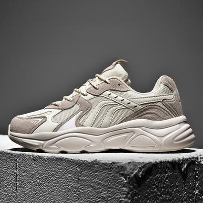Men's Shoes, Trendy Breathable Casual Sports Shoes, Fashionable and Versatile Thick-Soled Dad Shoes for Men