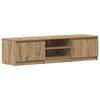 VidaXL Meuble TV chêne artisanal 140x40x36 cm bois d'ingénierie, support tv, meuble télé, meuble multimédia, banc tv, meuble 861139