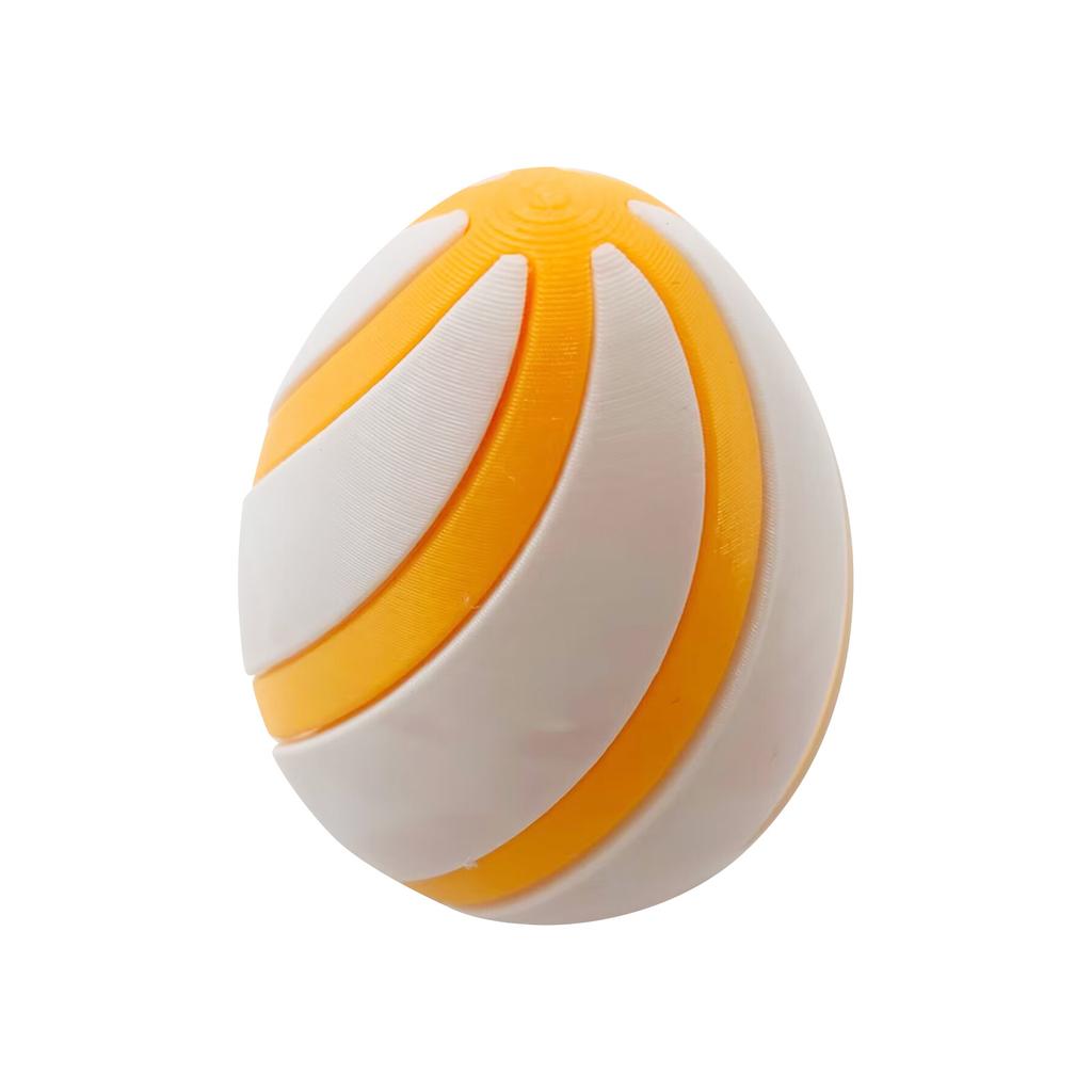 3D Printed Egg Shaped Puzzle-like Children's Stacking Toys To Stress, Handmade Creative Ornaments
