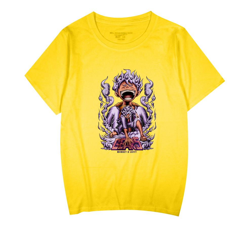 Anime ONE PIECE Printed Women Men's Fashion Cosplay Short Sleeve T-Shirts