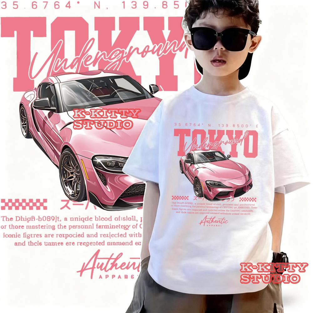Children s T-shirt loose round neck short sleeved 150