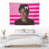 Vv-Vampire Dd-Diaries Damon Wandteppich Fahnen Design Flachdruck Für Schlafzimmer Wohnheim Wanddekoration Geschenkidee