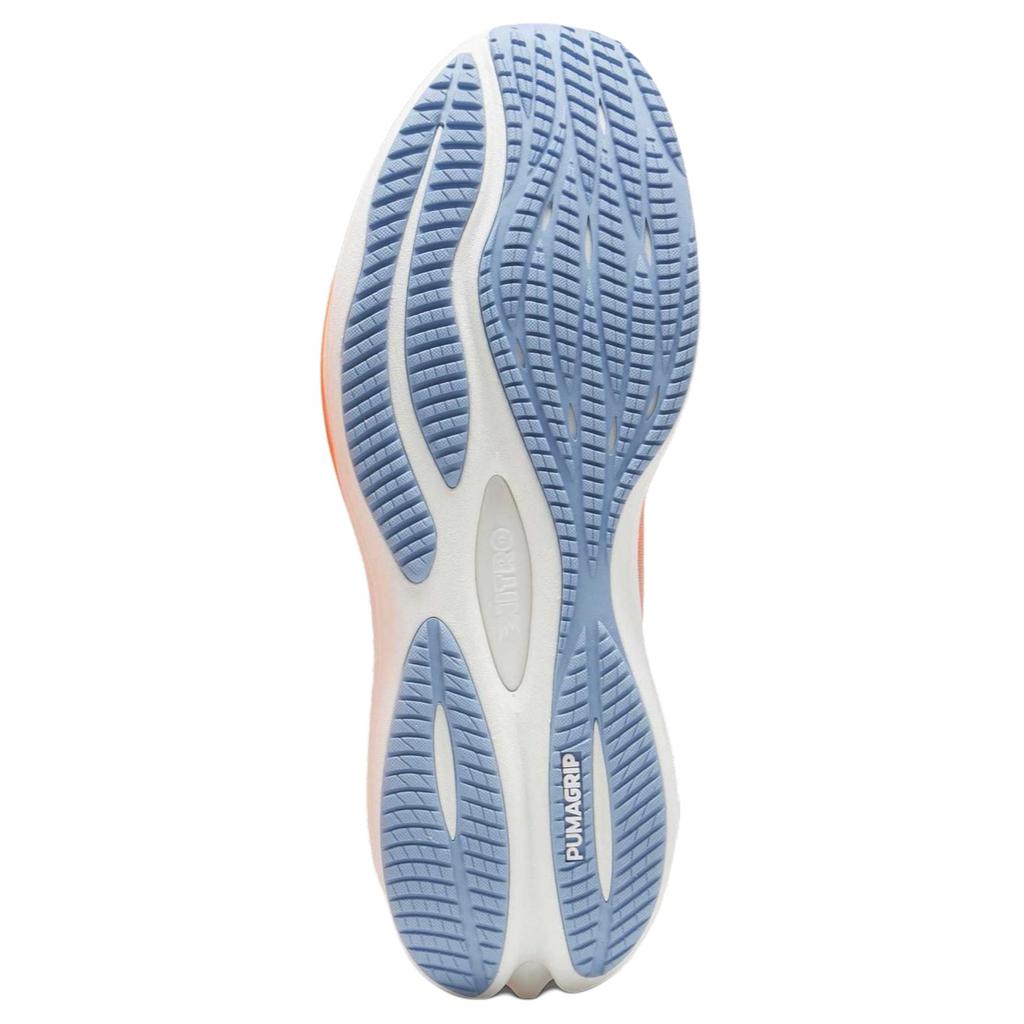 Puma Pánské tenisky Velocity Nitro 3 Neon Citrus Oranžová Stříbrná Kapka rosy 377748-07